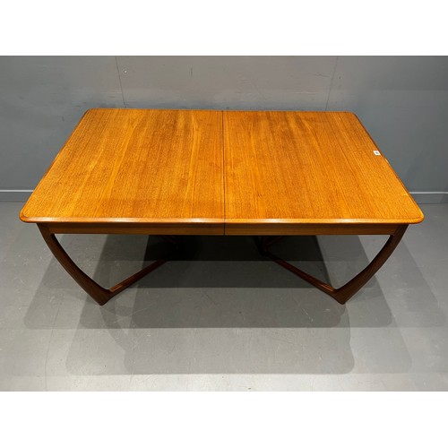 89 - Very rare beith craft mid century dining table 9ft 4 inches extended