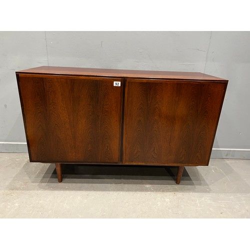 92 - Danish rosewood sideboard by Omann Jun