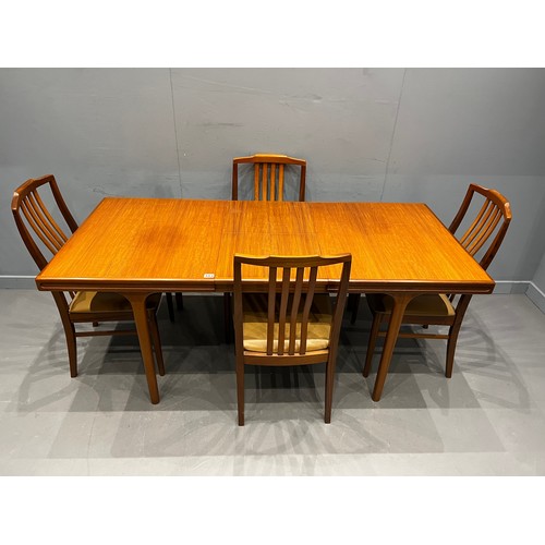 103 - Beith craft rectangular dining table + 4 chairs