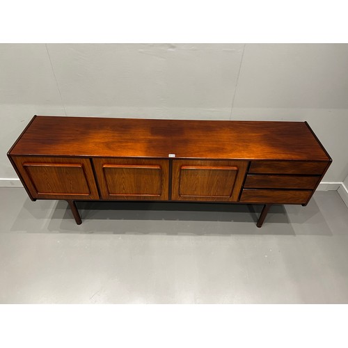 113 - Mid century McIntosh rosewood squares sideboard