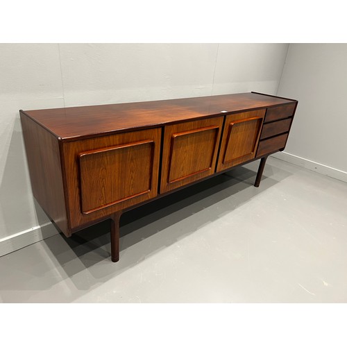 113 - Mid century McIntosh rosewood squares sideboard