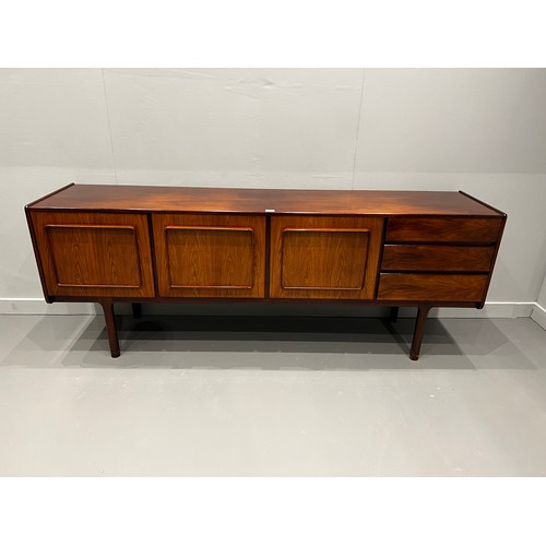 113 - Mid century McIntosh rosewood squares sideboard