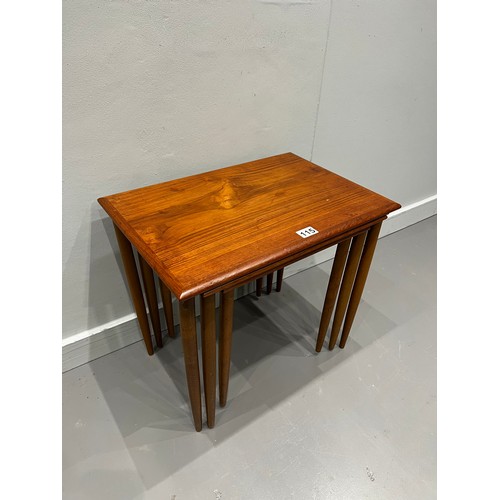 115 - Danish mid century nest of tables