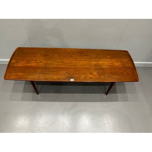 141 - France + Sons Danish teak coffee table