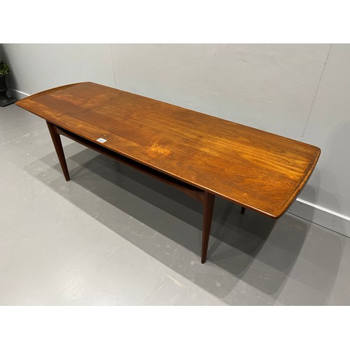 141 - France + Sons Danish teak coffee table