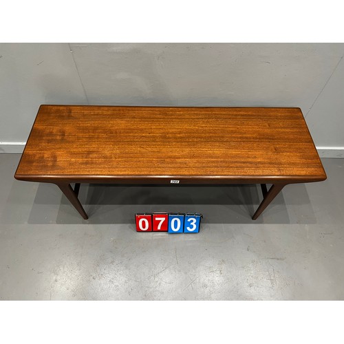 703 - Mid century teak coffee table danish?