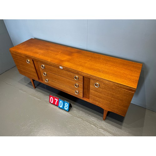 708 - Elliots of Newbury mid century teak sideboard