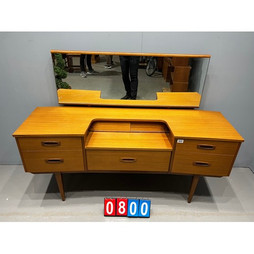 800 - Mid century teak dressing table