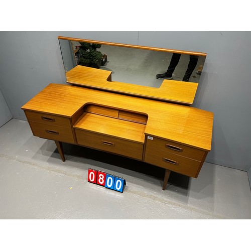 800 - Mid century teak dressing table