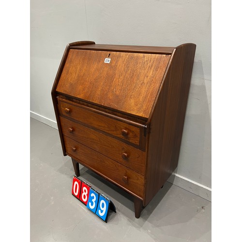 839 - Rare mid century bureau by a.younger