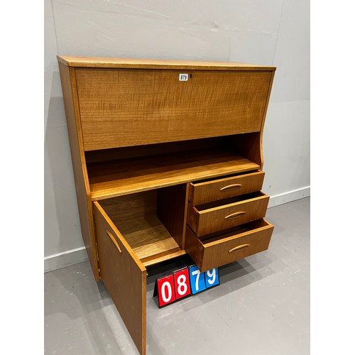 879 - Mid century jentique mini highboard/ bureau