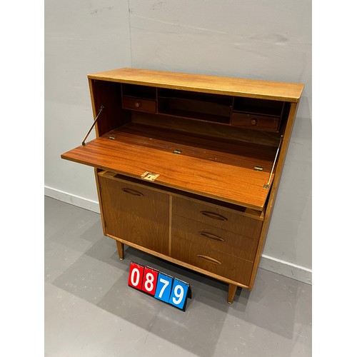 879 - Mid century jentique mini highboard/ bureau