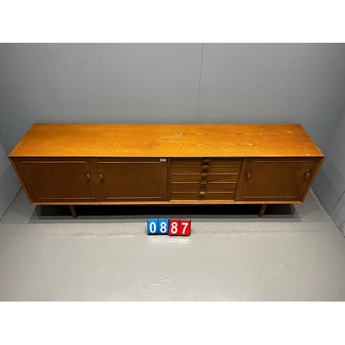 887 - 'Scandart' mid century teak sideboard