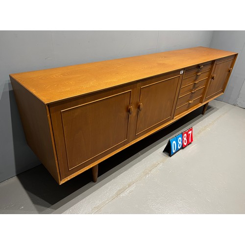 887 - 'Scandart' mid century teak sideboard