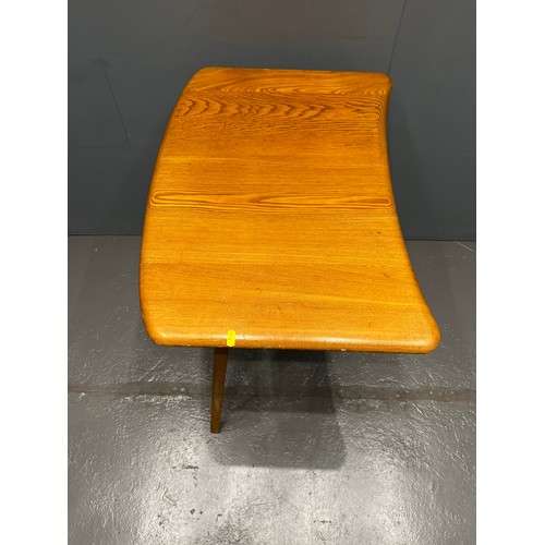 894 - Blonde ercol plank table extending side piece (rare)