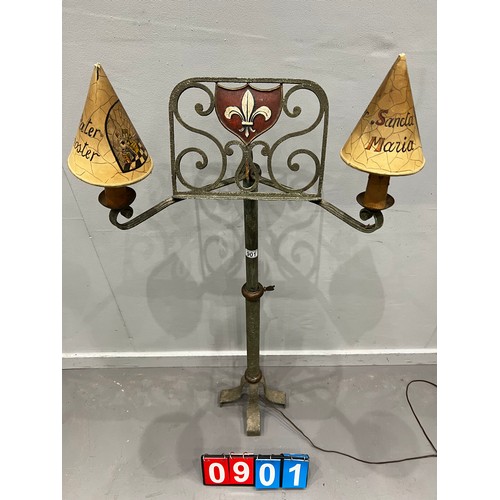 901 - Early 20th century church light stand