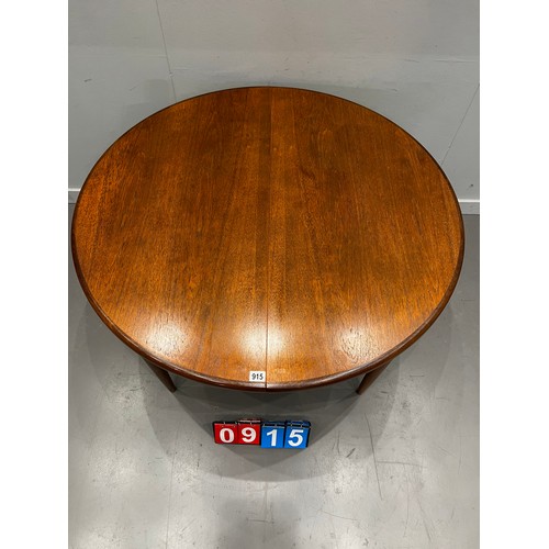 915 - G-plan fresco mid century round dining table