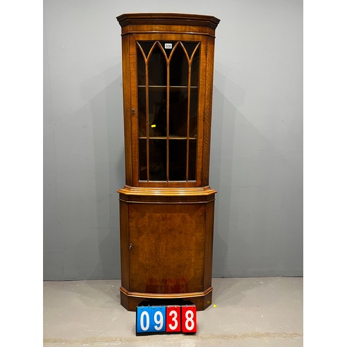 938 - Bevan & funnel style corner cabinet