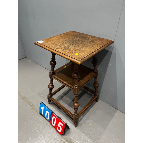 1005 - Victorian oak side table