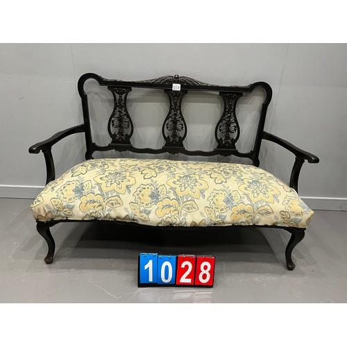 1028 - Edwardian love seat