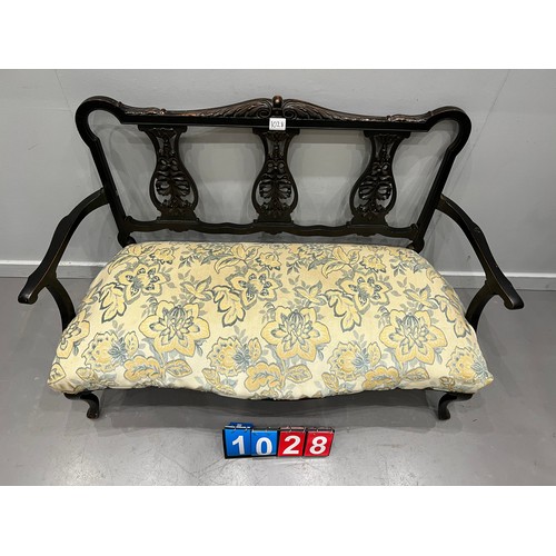 1028 - Edwardian love seat