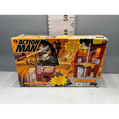 161 - Action man mission HQ boxed building set