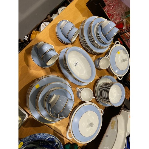 187 - Doulton dinner/tea service