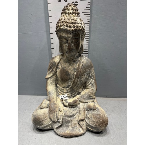 230 - Rustic seated Buddha