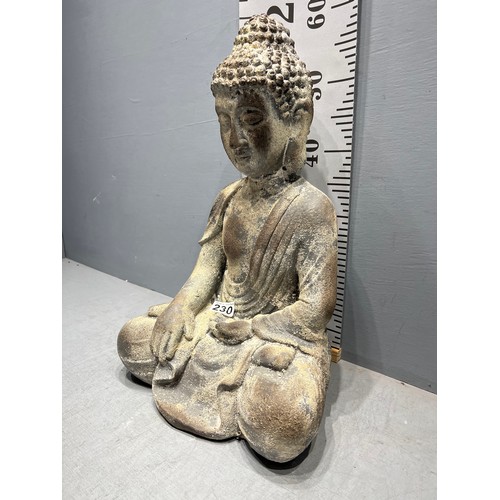 230 - Rustic seated Buddha