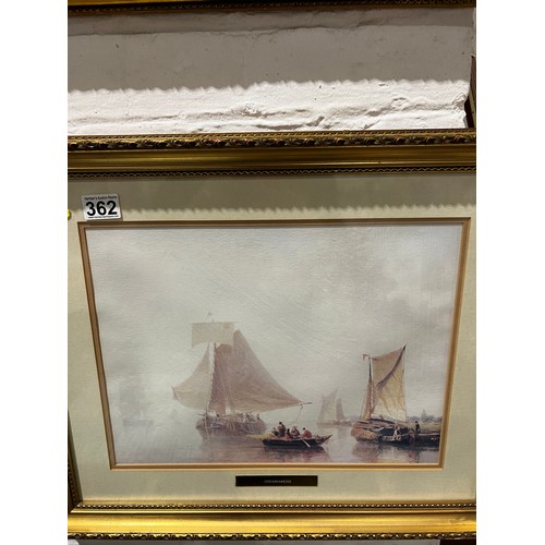 362 - 2 Gilt framed pictures