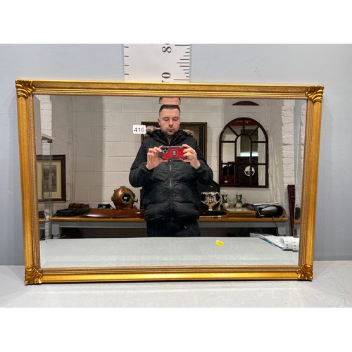 416 - Gilt framed mirror