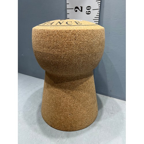 665 - Champagne cork stool