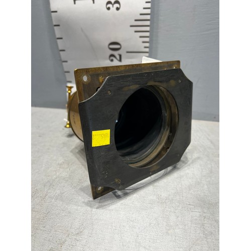 634 - Brass magic lantern lens