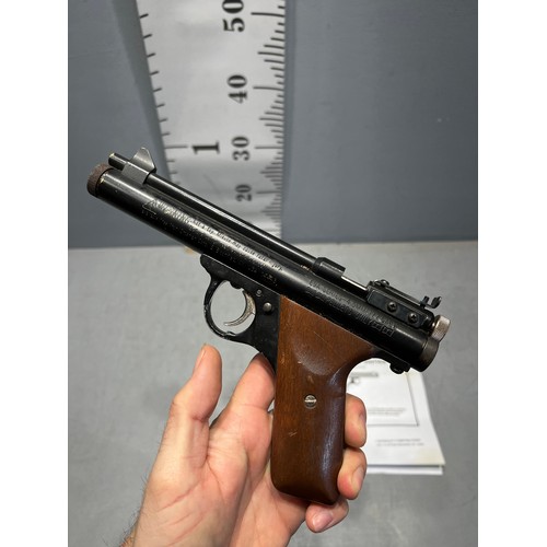 644 - Benjamin Sheridan crossman co2 air pistol 177 caliber