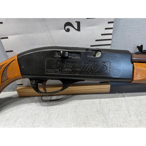 649 - Crossman pump up air rifle 177 caliber