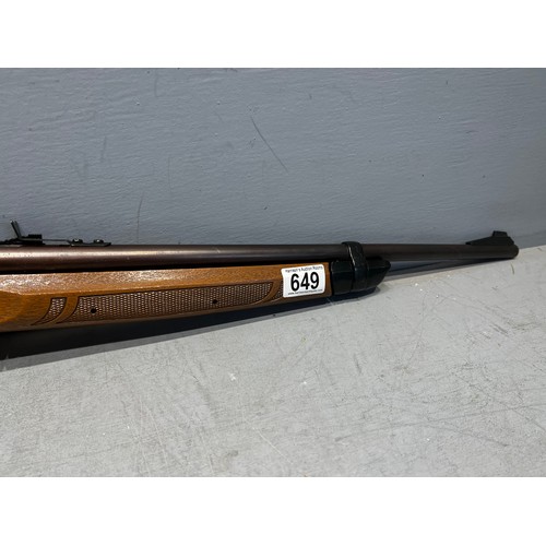 649 - Crossman pump up air rifle 177 caliber