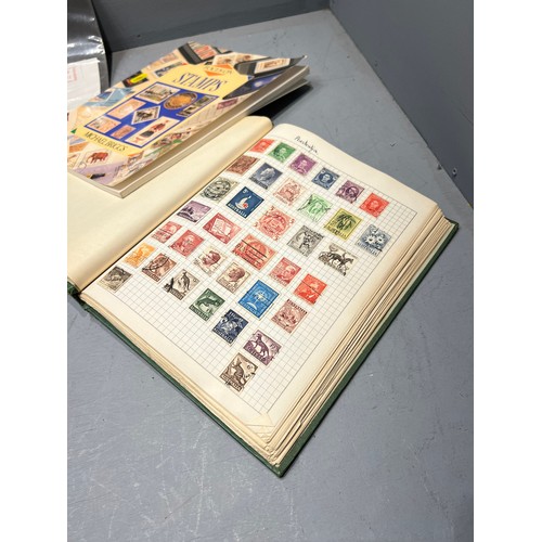 490 - Quantity stamps + football programmes etc