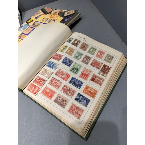 490 - Quantity stamps + football programmes etc