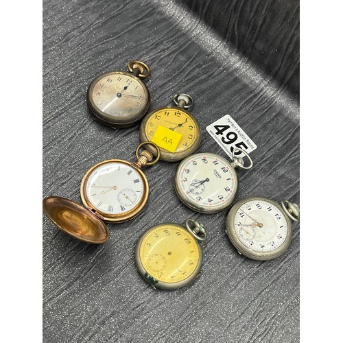 495 - 6 pocket watches