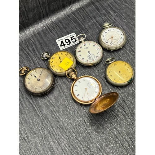 495 - 6 pocket watches