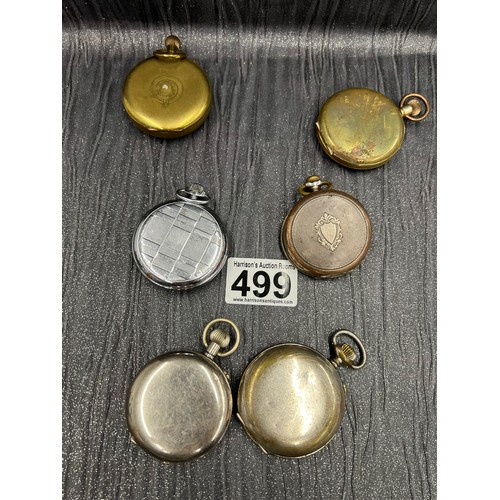 499 - 6 pocket watches