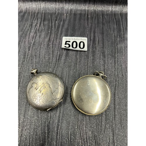 500 - 2 pocket watches