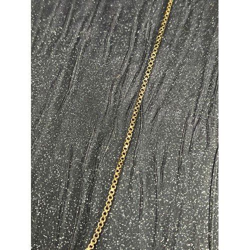 546 - 9ct gold chain. 24