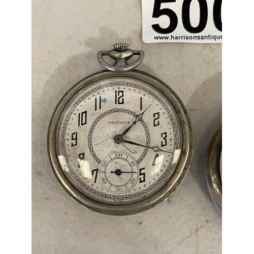 500 - 2 pocket watches