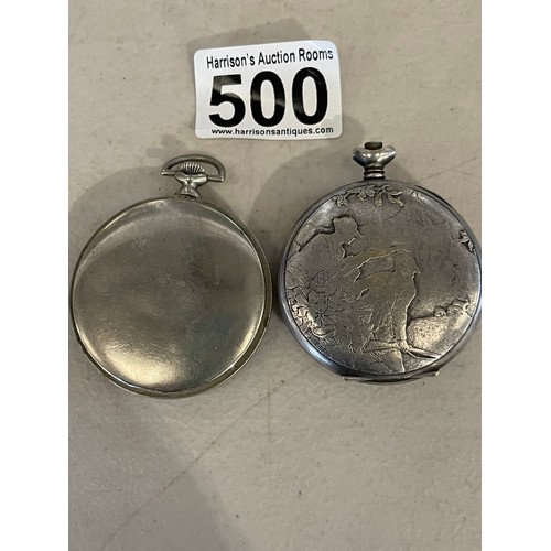 500 - 2 pocket watches