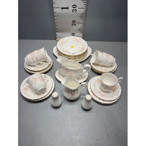 5 - Royal albert 'autumn sun light' bone china tea ware