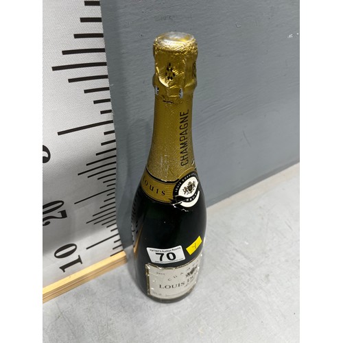 70 - Bottle Louis dorner champagne