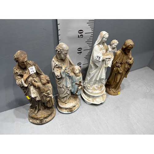 75 - 4 Religious figures