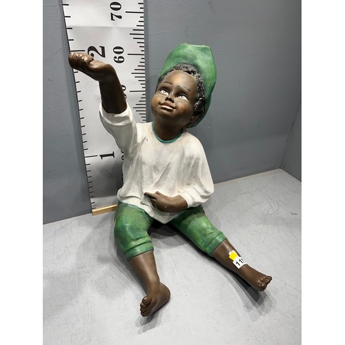 117 - Large boy figure early 20th century