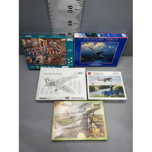 190 - Collection jigsaws inc 3 spitfire